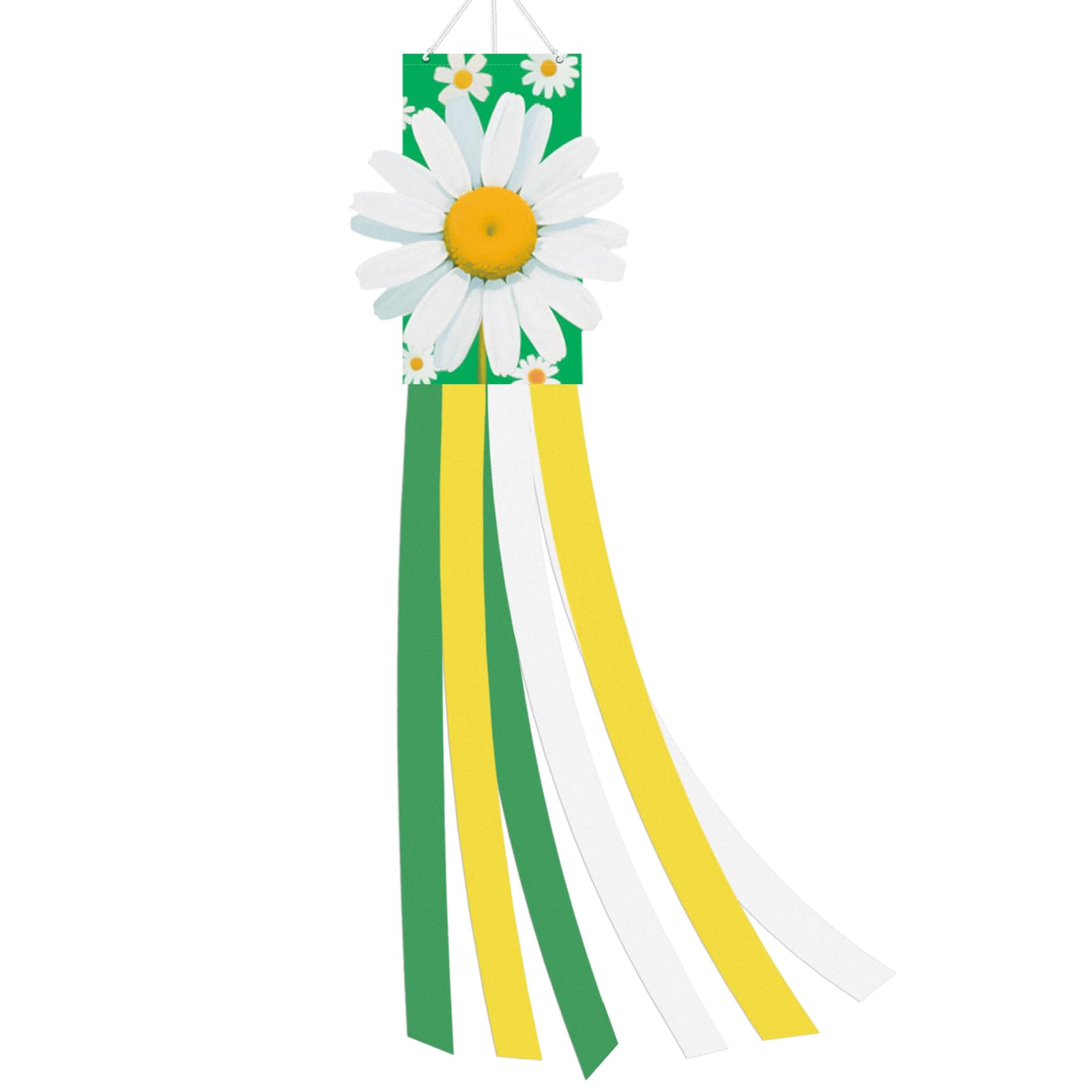 Jremreo daisy windsock 40in adds bright spring color to your garden entrance.