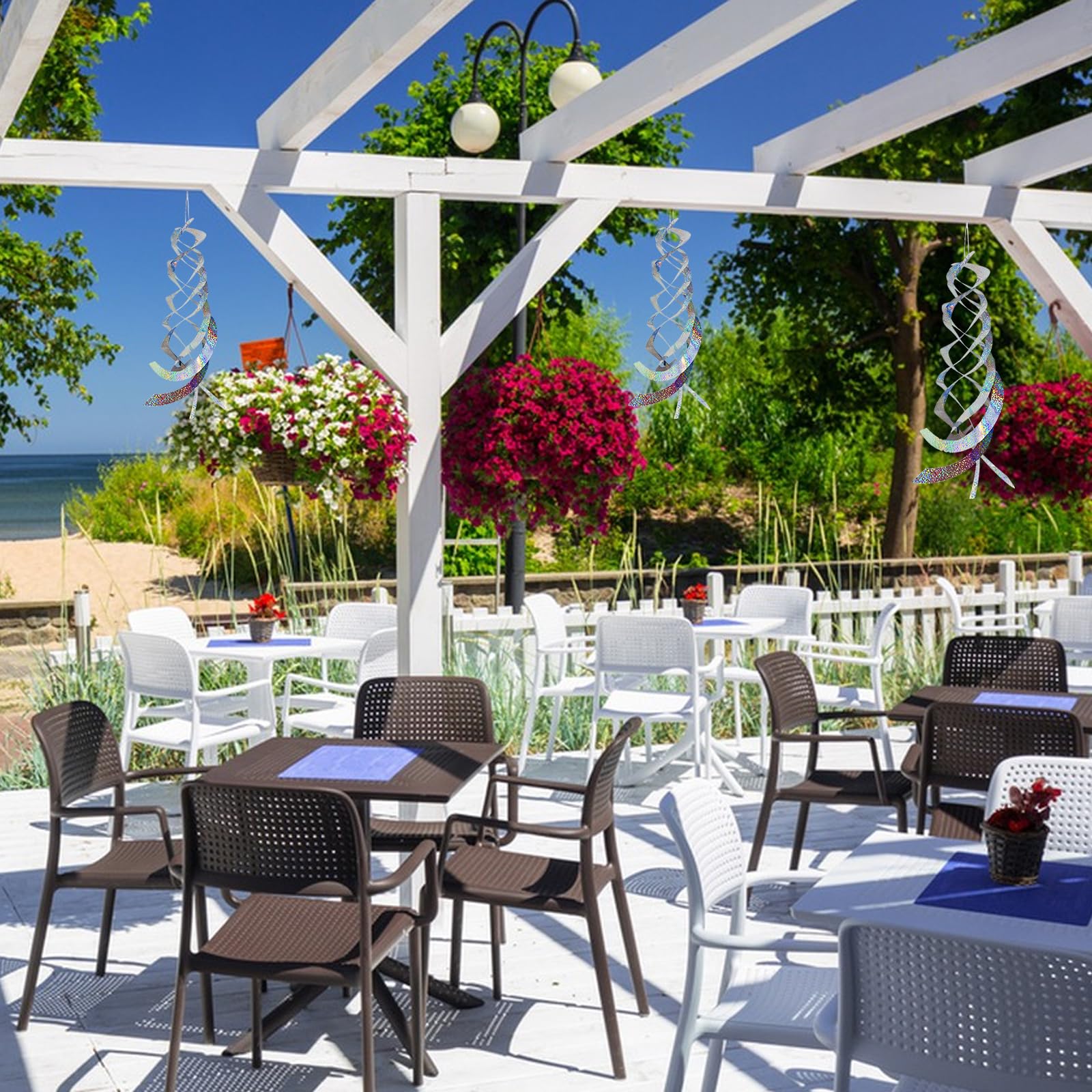 Jremreo outdoor deterrents blend visual appeal with non-harmful deterrence.