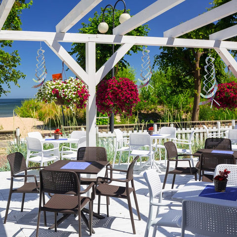 Jremreo outdoor deterrents blend visual appeal with non-harmful deterrence.