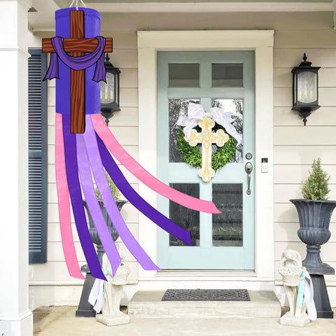 Jremreo year-round windsock decor adding peaceful presence to outdoor spaces.