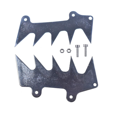 JRL Bucking Spike Felling Dog close-up showing robust steel construction