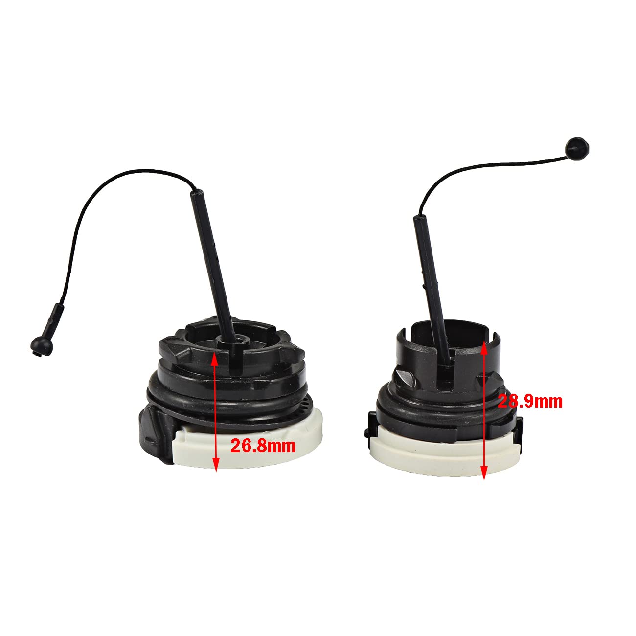 JRL fuel cap for STIHL MS230, installation-ready design