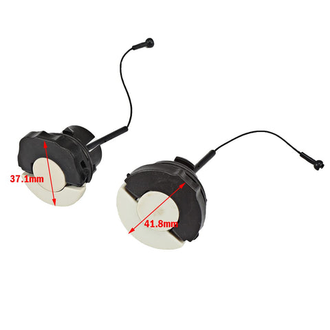 JRL fuel cap for STIHL MS260, close-up seal detail