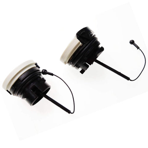 JRL fuel cap for STIHL MS360, fitment close-up