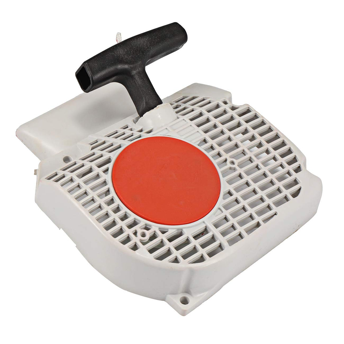 JRL recoil starter closeup demonstrates precise fit for STIHL models and durable construction.