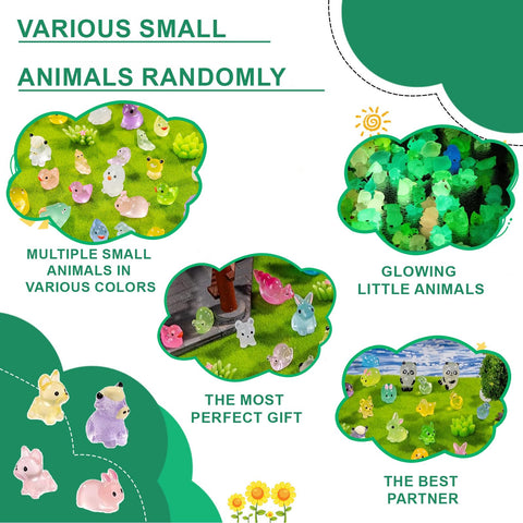 jrootouh mini resin glow aquarium decor brings charming life to aquariums