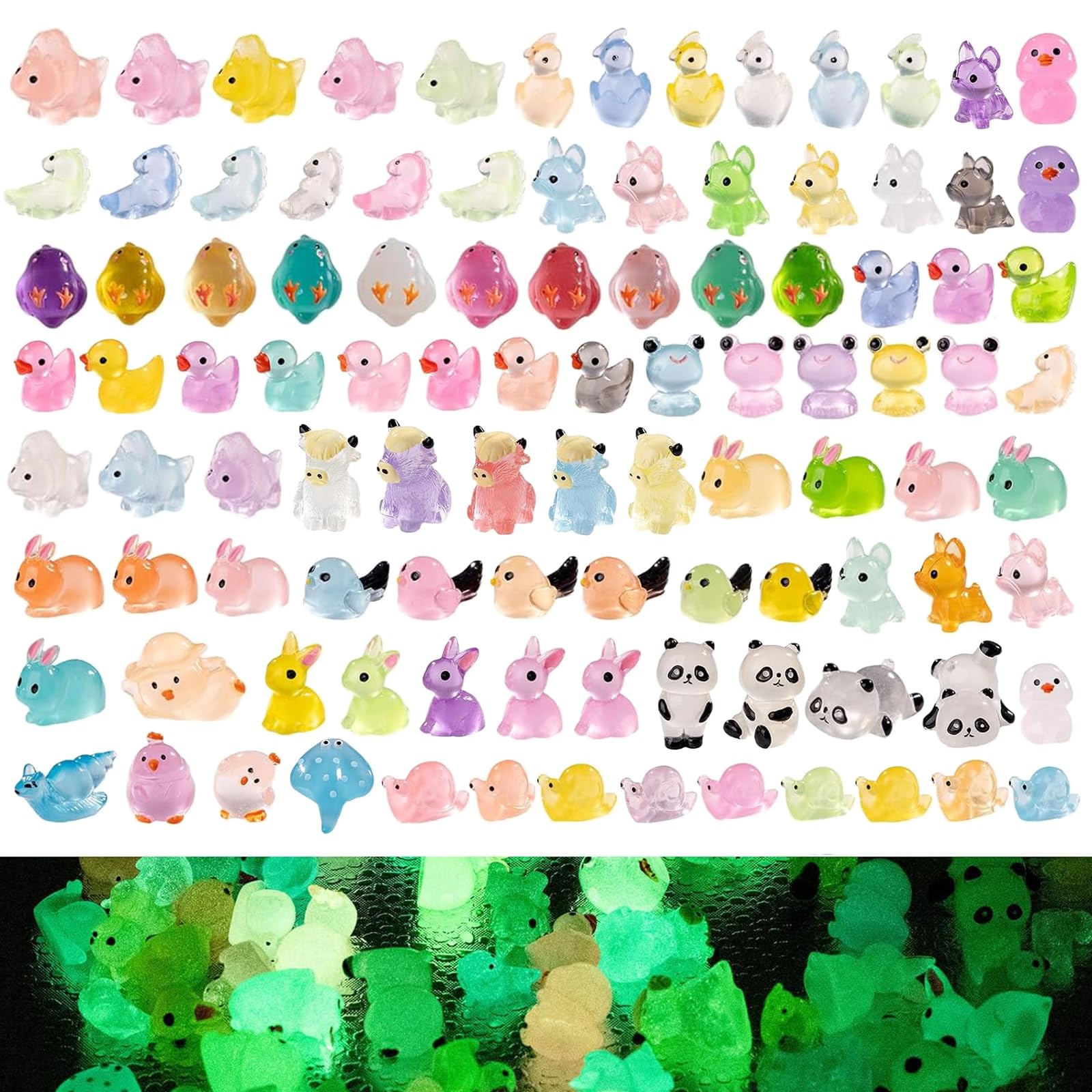 jrootouh mini resin glow dollhouse figures brighten nightscapes for enchanting decor