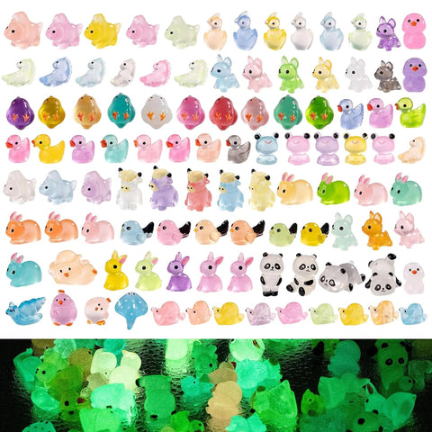 jrootouh mini resin glow dollhouse figures brighten nightscapes for enchanting decor
