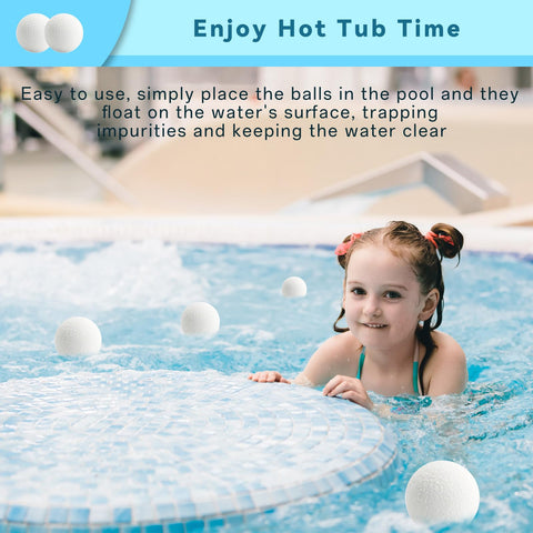 JRQHF hot tub absorbent ball easy to use and low maintenance