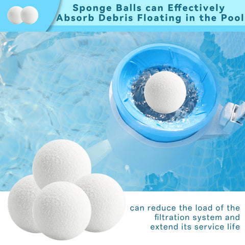 JRQHF white spa absorbent ball pack ideal gift for hot tub lovers