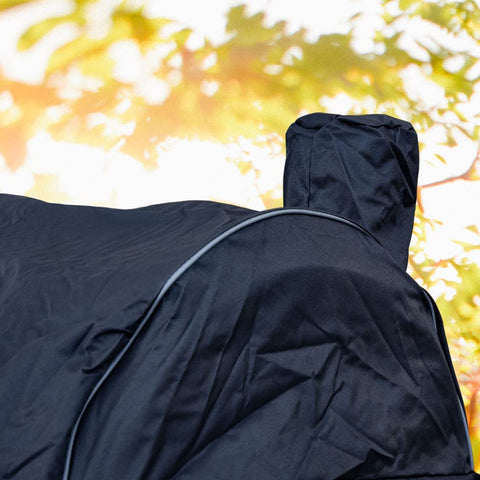JRTAL Westeco cover shows front zipper detail for easy installation and secure fit.