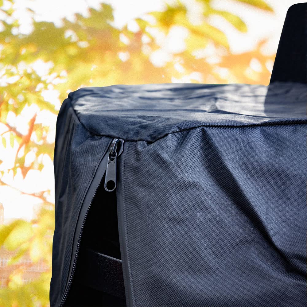 JRTAL Westeco PVC-backed fabric guards PB1100PSC2 from rain and UV exposure.