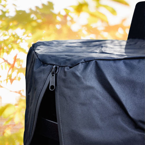 JRTAL Westeco PVC-backed fabric guards PB1100PSC2 from rain and UV exposure.