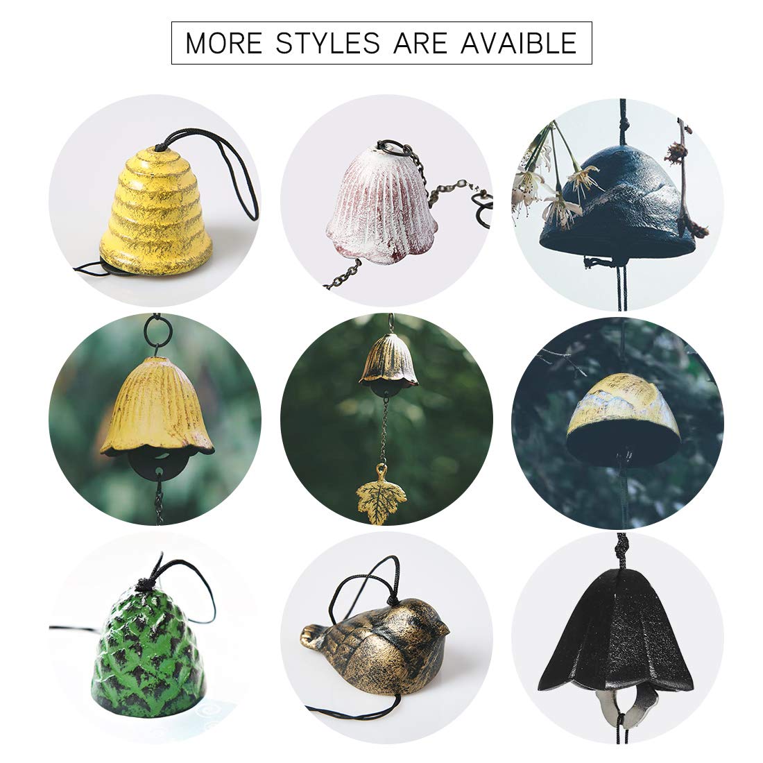 Jsacemxi garden chime on patio showcases timeless design and serene breeze.