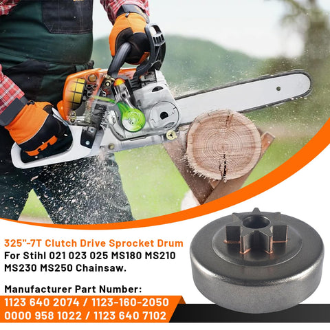 JSCJCAS clutch drum for Stihl MS230 ensures reliable performance for everyday use.