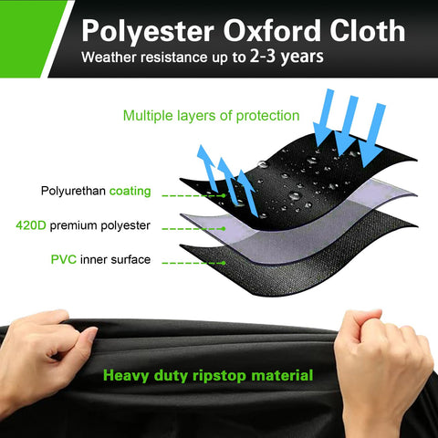 JSDYYYT universal-fit cover for mowers with up to 54 inches.