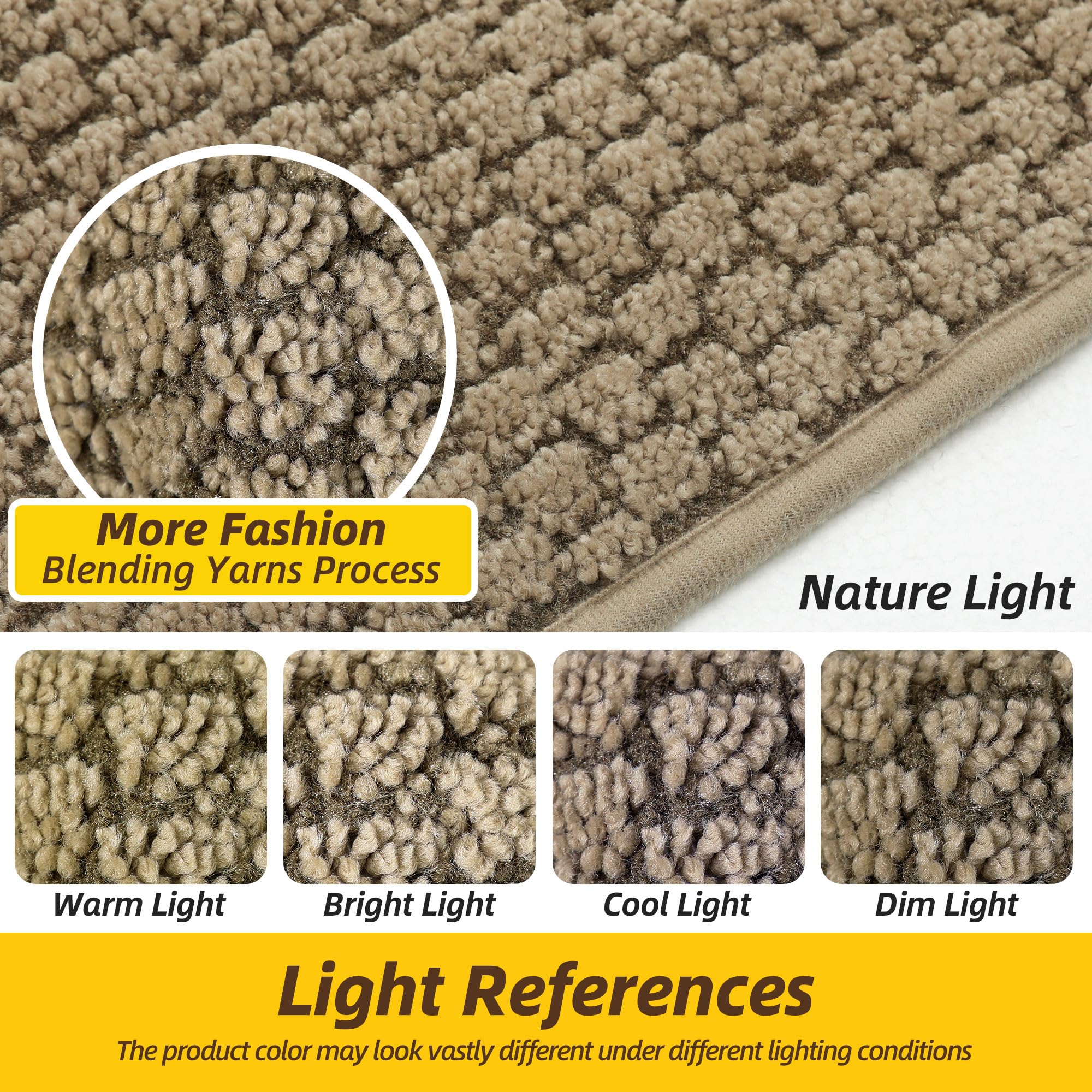 Beige tone blends with interior decor for elegant entryways.