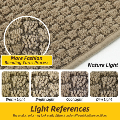 Beige tone blends with interior decor for elegant entryways.