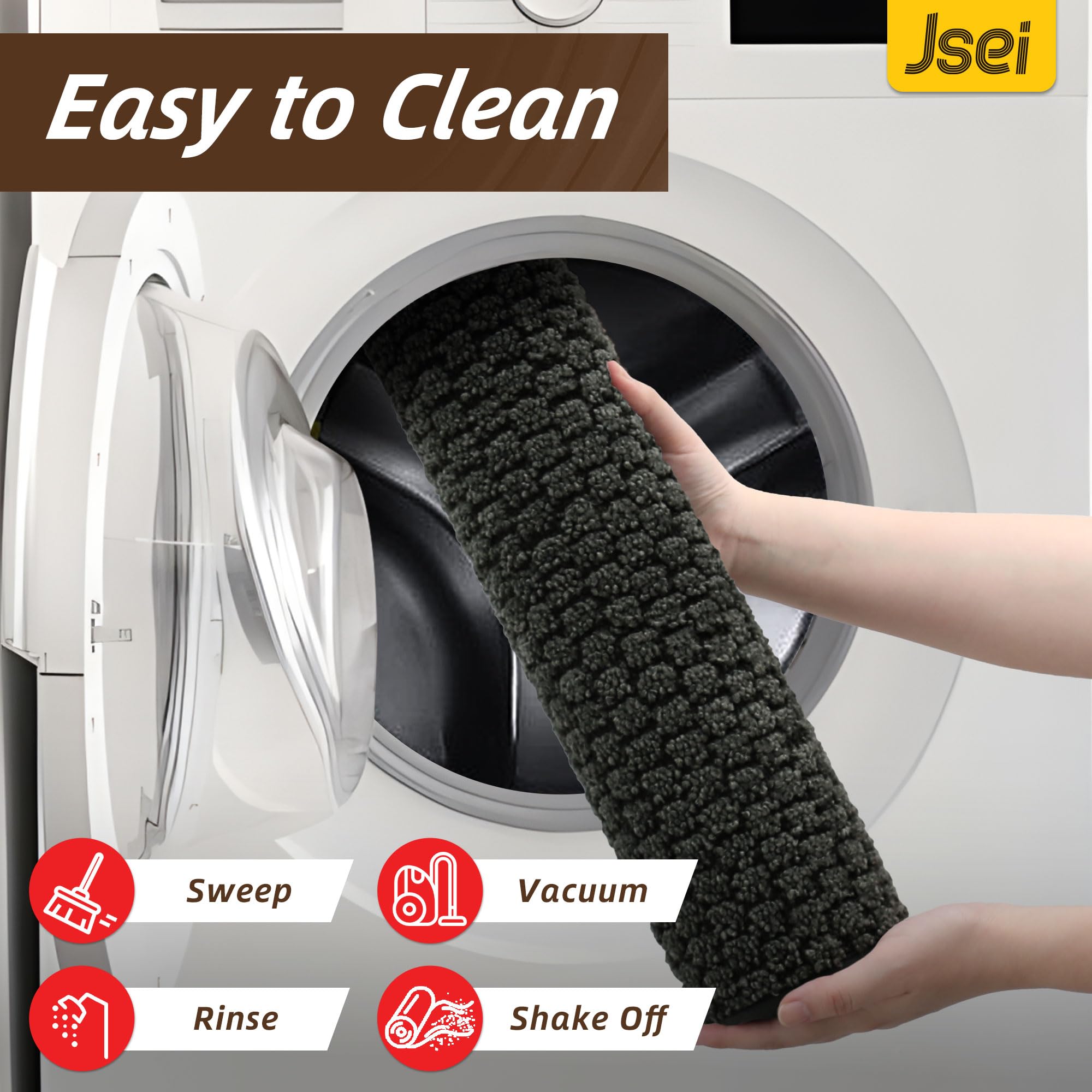 JSEI Dirt Trapper demonstrates door sill clearance for smooth operation