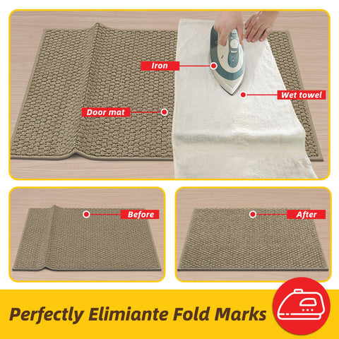 Indoor use friendly mat from JSEI keeps entryways tidy.