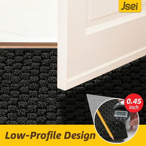 JSEI Dirt Trapper pet-friendly design helps keep paws clean