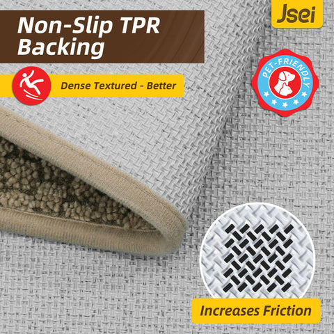 Machine washable JSEI Dirt Trapper mat for easy cleaning.