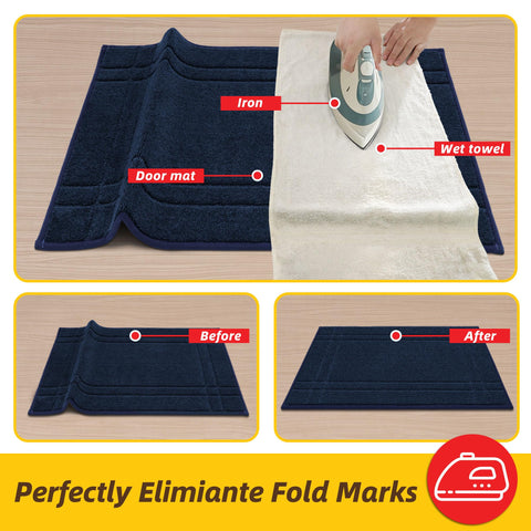JSEI entryway doormat durable reinforced edges withstand daily use