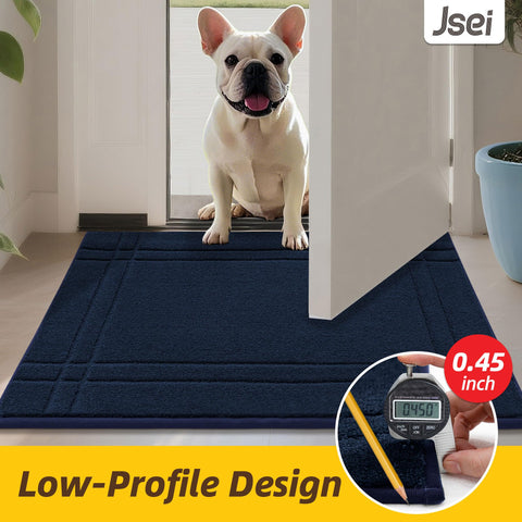 JSEI pet-friendly mat stands up to claws and keeps floors clean