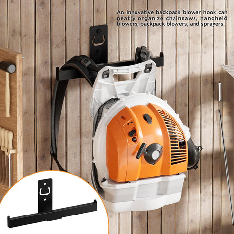 Jsiangoe backpack sprayer storage rack keeps tools within reach