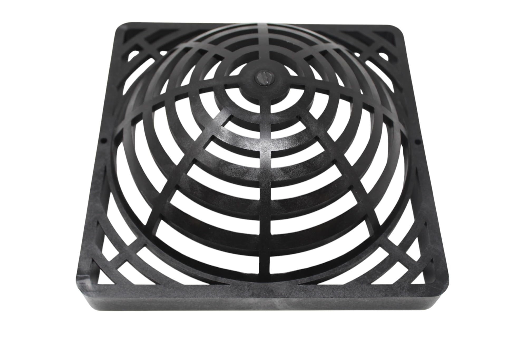JSP Manufacturing drain cover side view highlights durable injection-molded plastic.