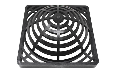 JSP Manufacturing drain cover side view highlights durable injection-molded plastic.