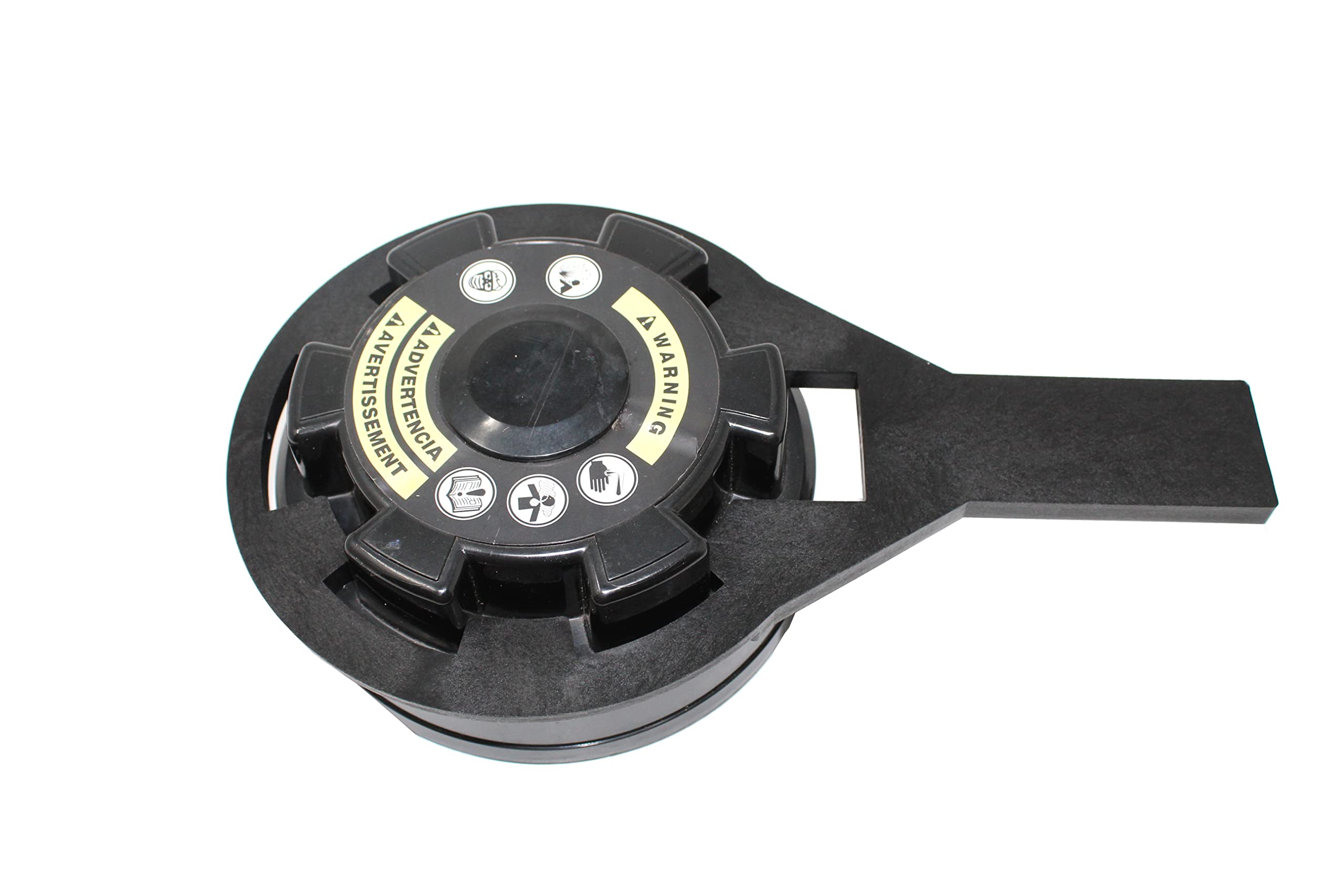 Close-up of JSP Manufacturing lid-cap wrench for chlorinator lids