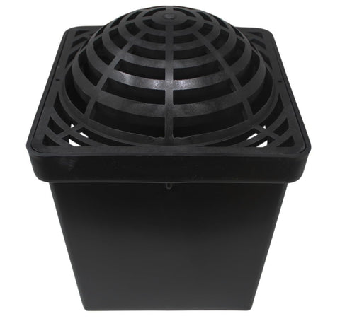 JSP Manufacturing heavy-duty plastic grate cover protection for landscape drainage.