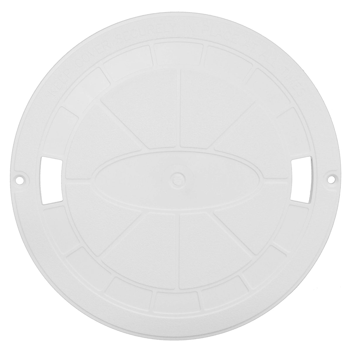 JSP Manufacturing skimmer lid front view showing Hayward SP1070C compatibility