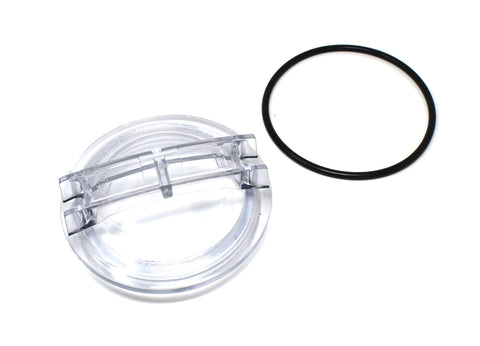 JSP Manufacturing threaded lid cap for easy pool pump lid replacement.