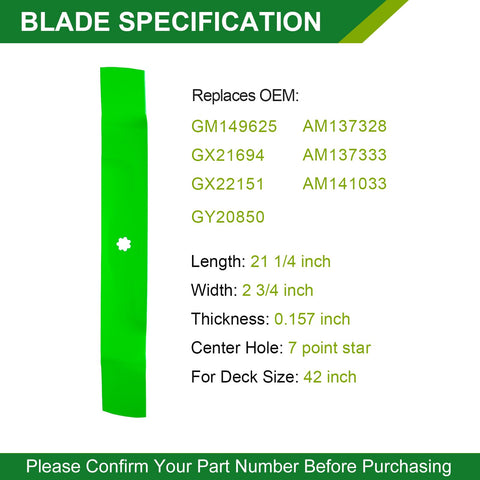 JSXDNWYJ 42in deck belt close-up demonstrating GX20072 compatibility for Deere mowers.