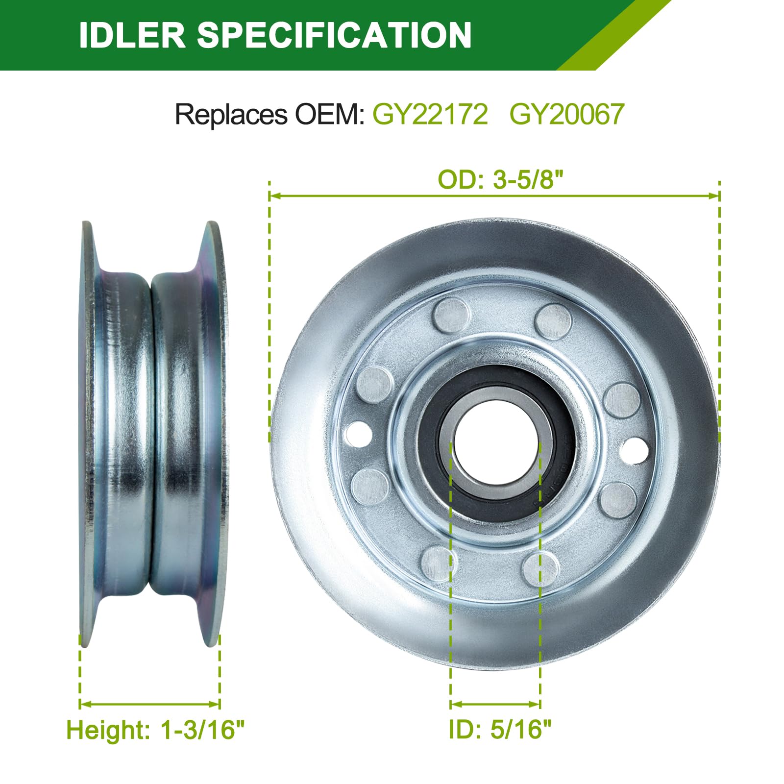 JSXDNWYJ 42in deck compatibility chart illustrating broad John Deere model fitment.