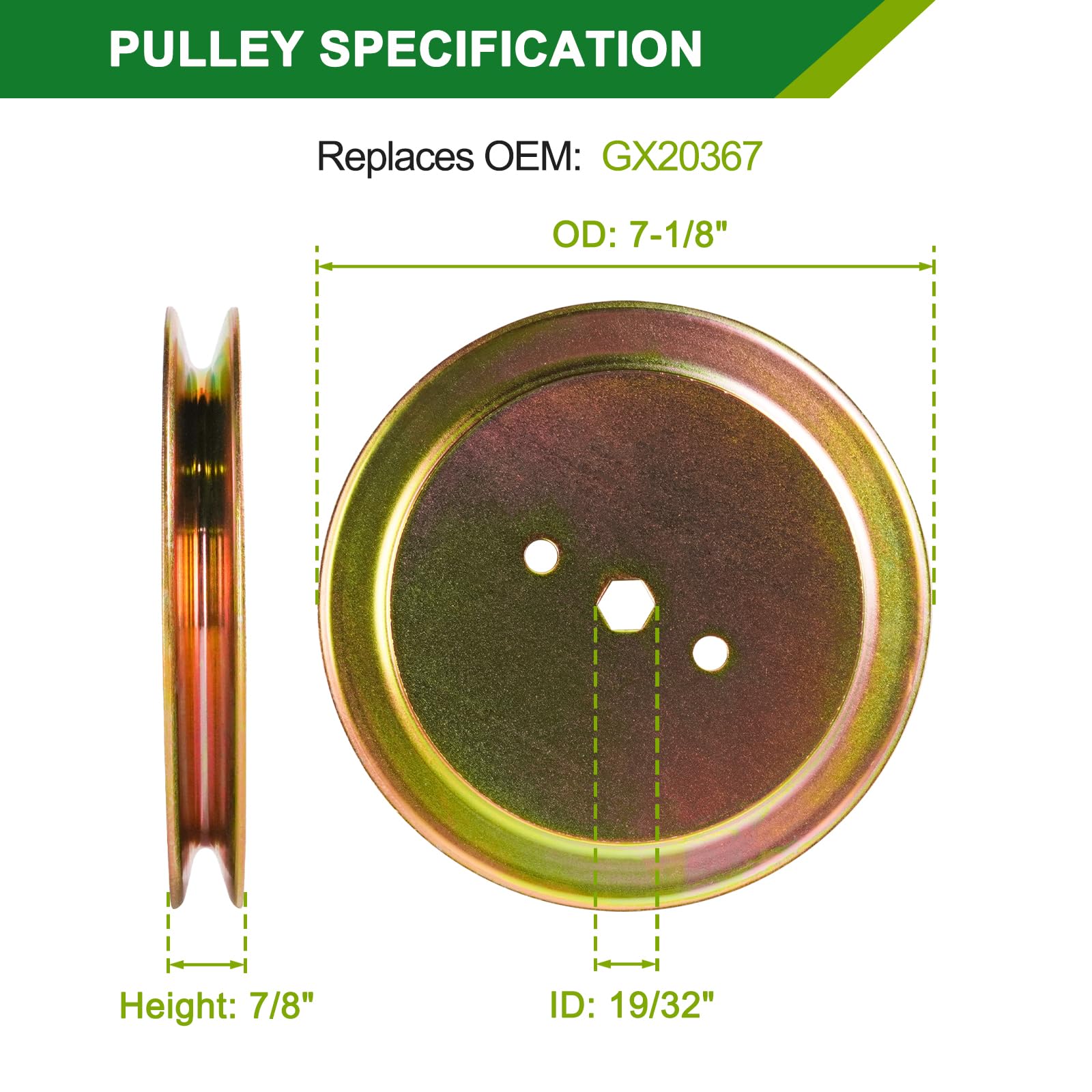 JSXDNWYJ 42in deck fitment guide image highlighting precise alignment tips.