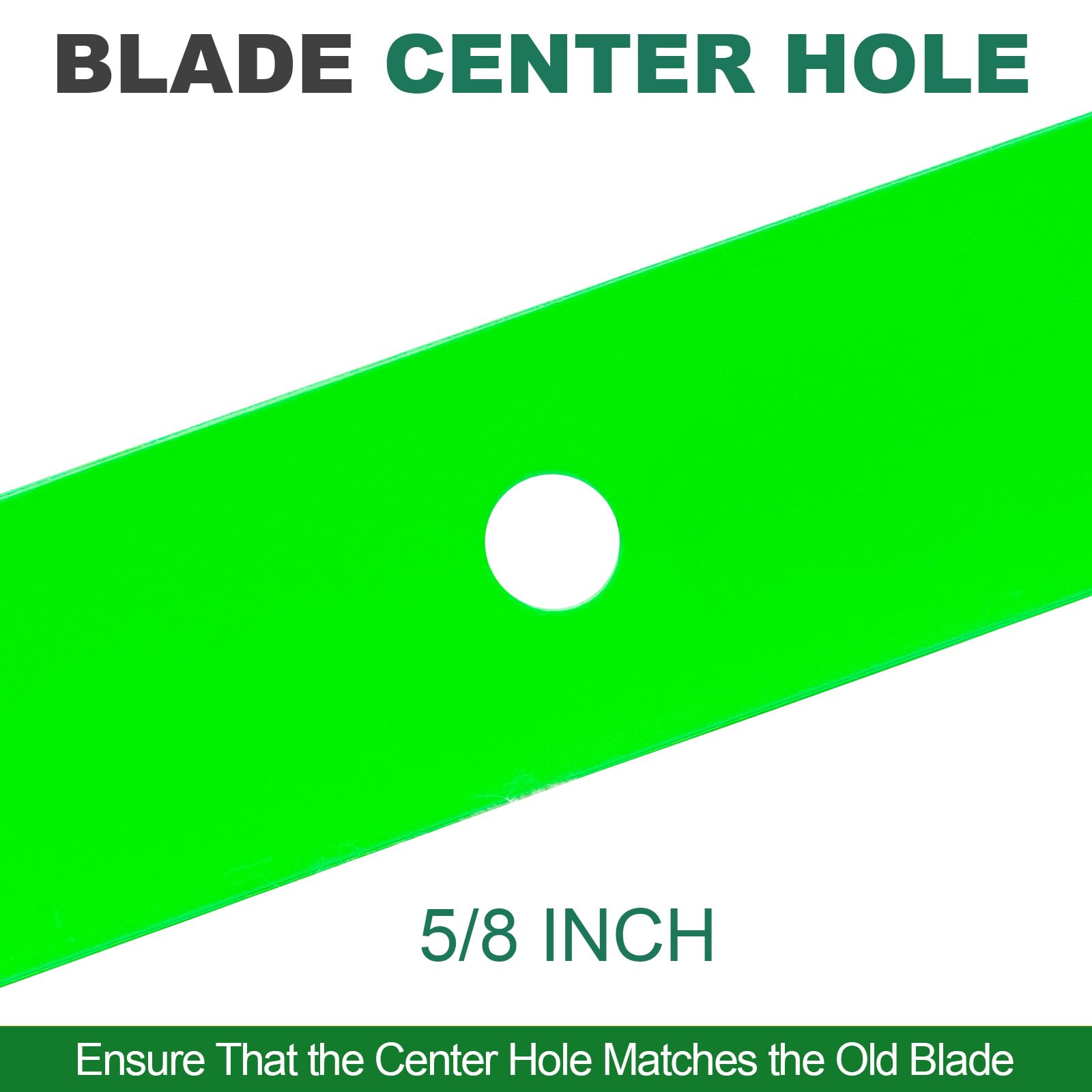 JSXDNWYJ blade dimensions 17-1/2 inch length and 2-1/4 inch width