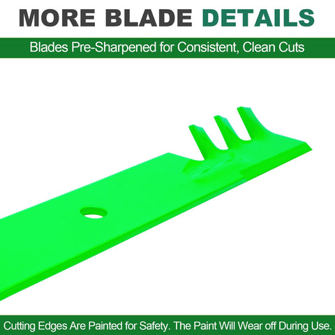JSXDNWYJ 3-pack balanced cut for even mowing.