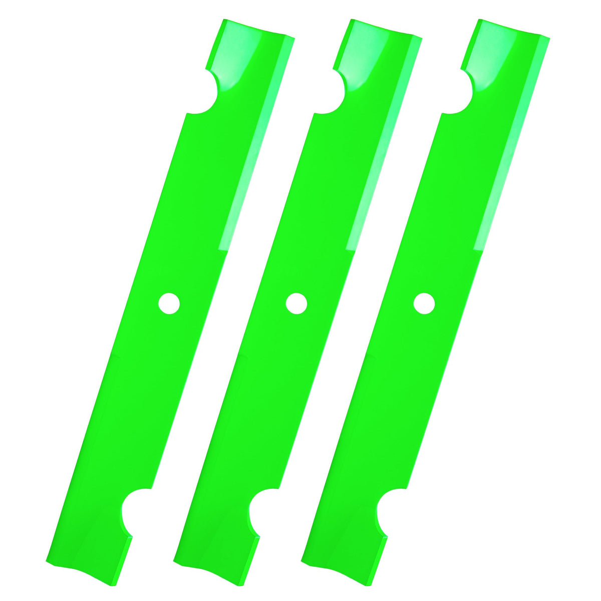 JSXDNWYJ high-lift blades front view for Bad Boy compatibility and durability
