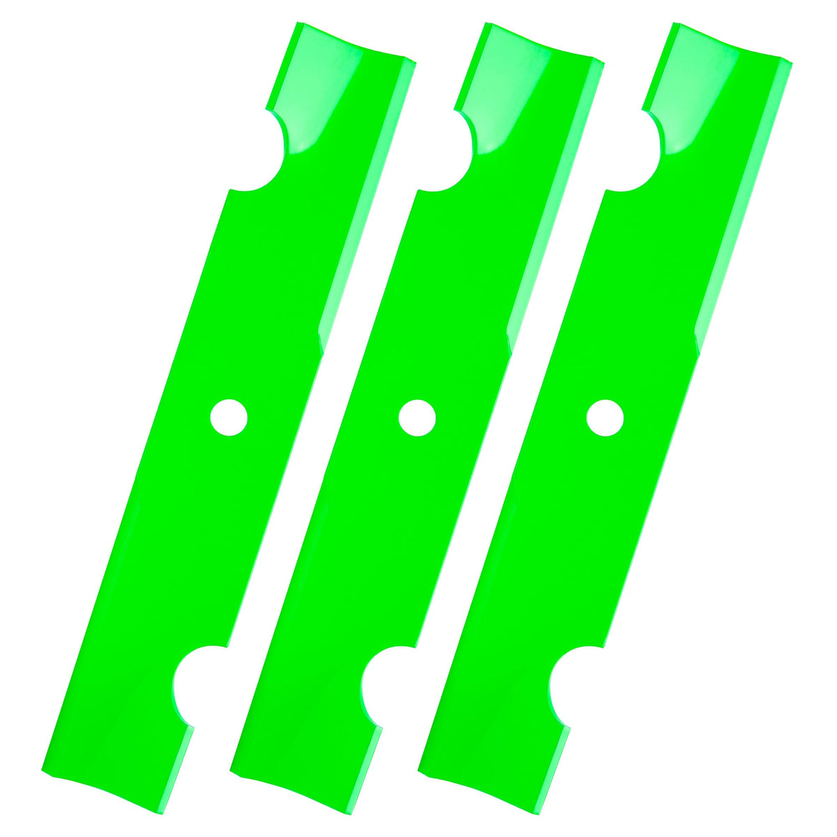 JSXDNWYJ high-lift notched blade for Bad Boy MZ 42 deck improves cutting efficiency