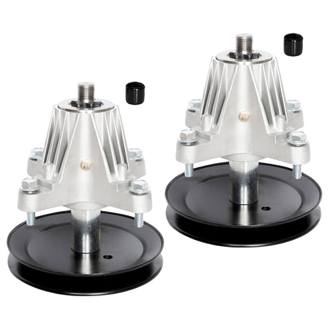 JSXDNWYJ spindle assembly 618-06991 front view shows sturdy construction for 42-inch decks
