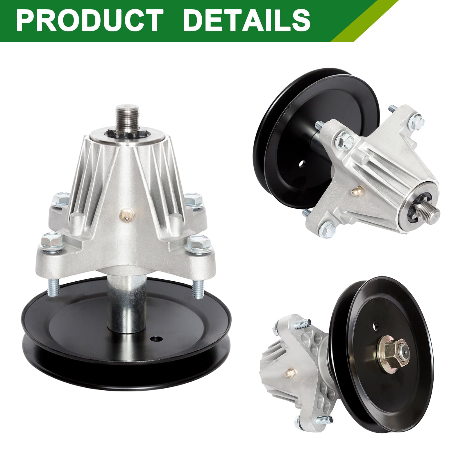 JSXDNWYJ spindle assembly compatibility chart clarifies brands and mower models