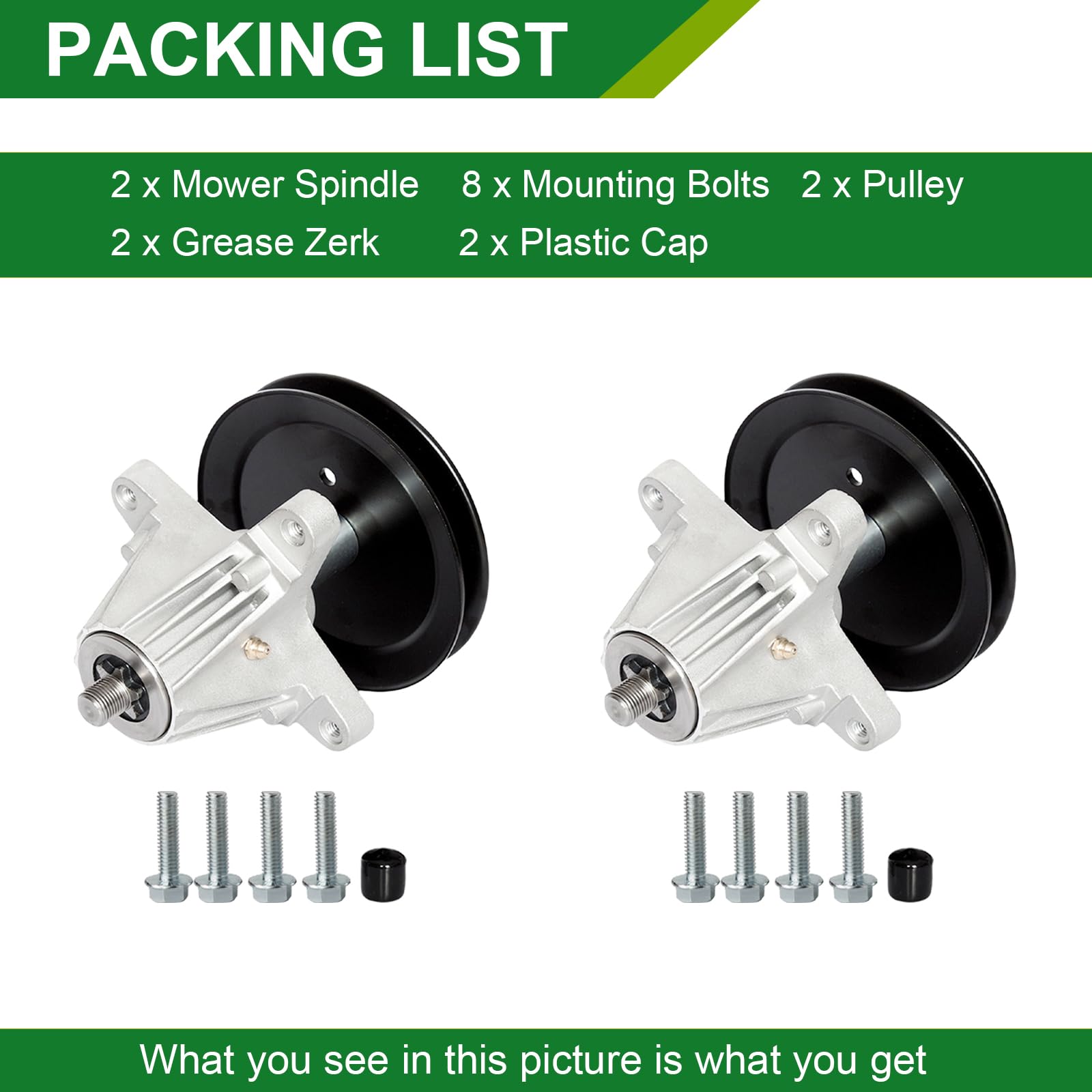 JSXDNWYJ spindle assembly installation guide visual supports correct fit