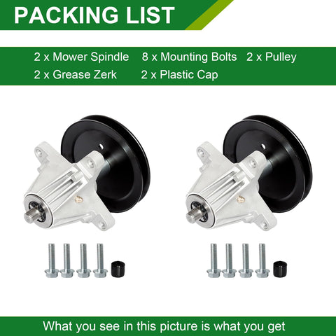JSXDNWYJ spindle assembly installation guide visual supports correct fit