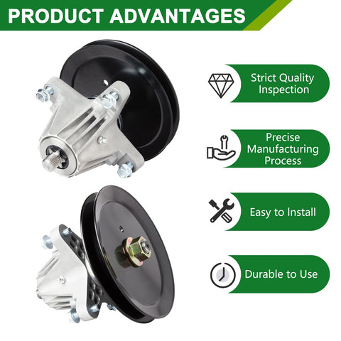 JSXDNWYJ spindle assembly MTD 131AQ1ZT099 for 46-inch decks offers durable replacement.