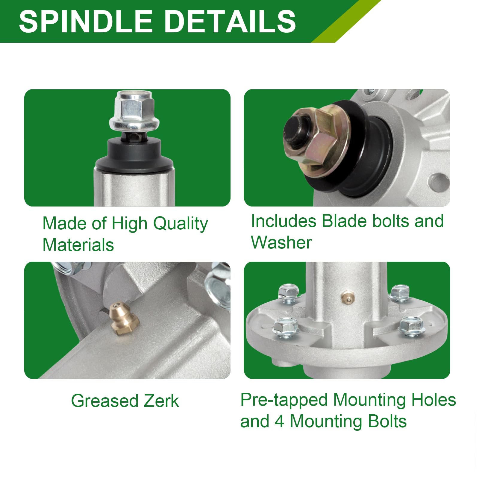 JSXDNWYJ spindle assembly for X-series compatibility enables versatile fit