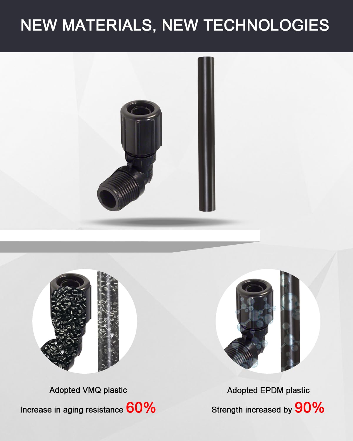 Jsyfcfc tube support stabilizes the assembly during setup