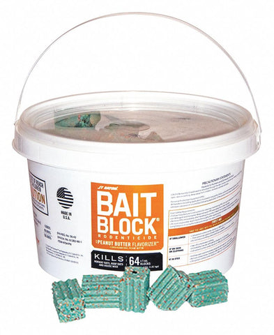 JT Eaton 704-PN bait block in a 1 oz pail for easy, discreet placement.